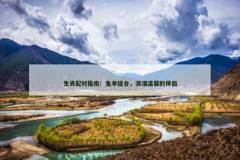 生肖配对指南：兔羊组合，浪漫温馨的伴侣