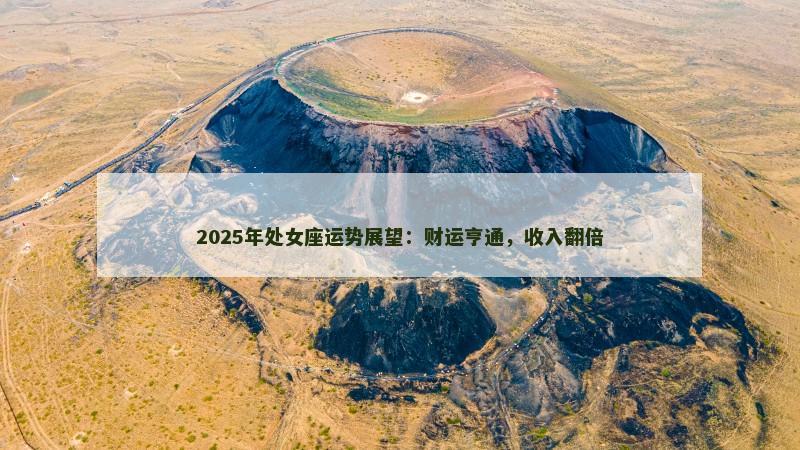 2025年处女座运势展望：财运亨通，收入翻倍