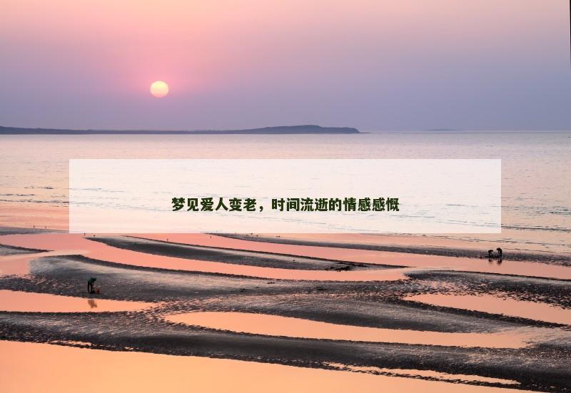 梦见爱人变老，时间流逝的情感感慨