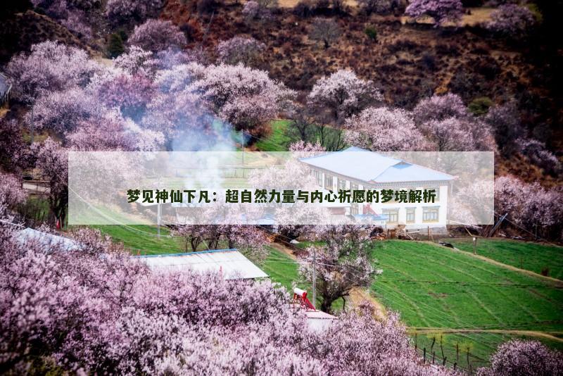 梦见神仙下凡：超自然力量与内心祈愿的梦境解析